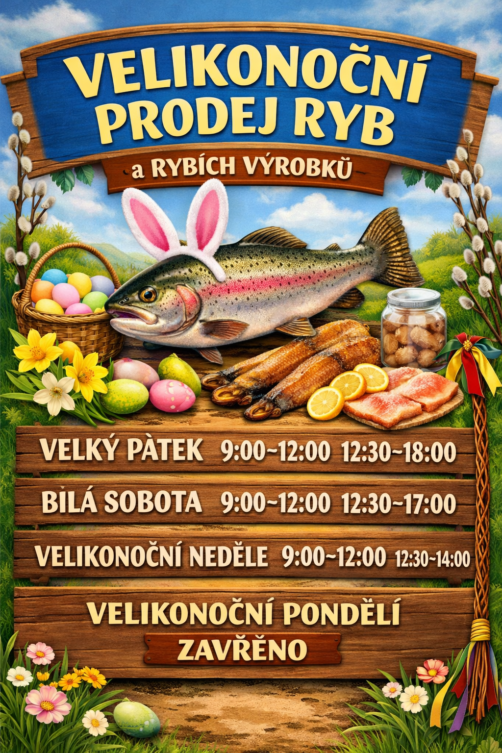 Velikonoční otevírací doba